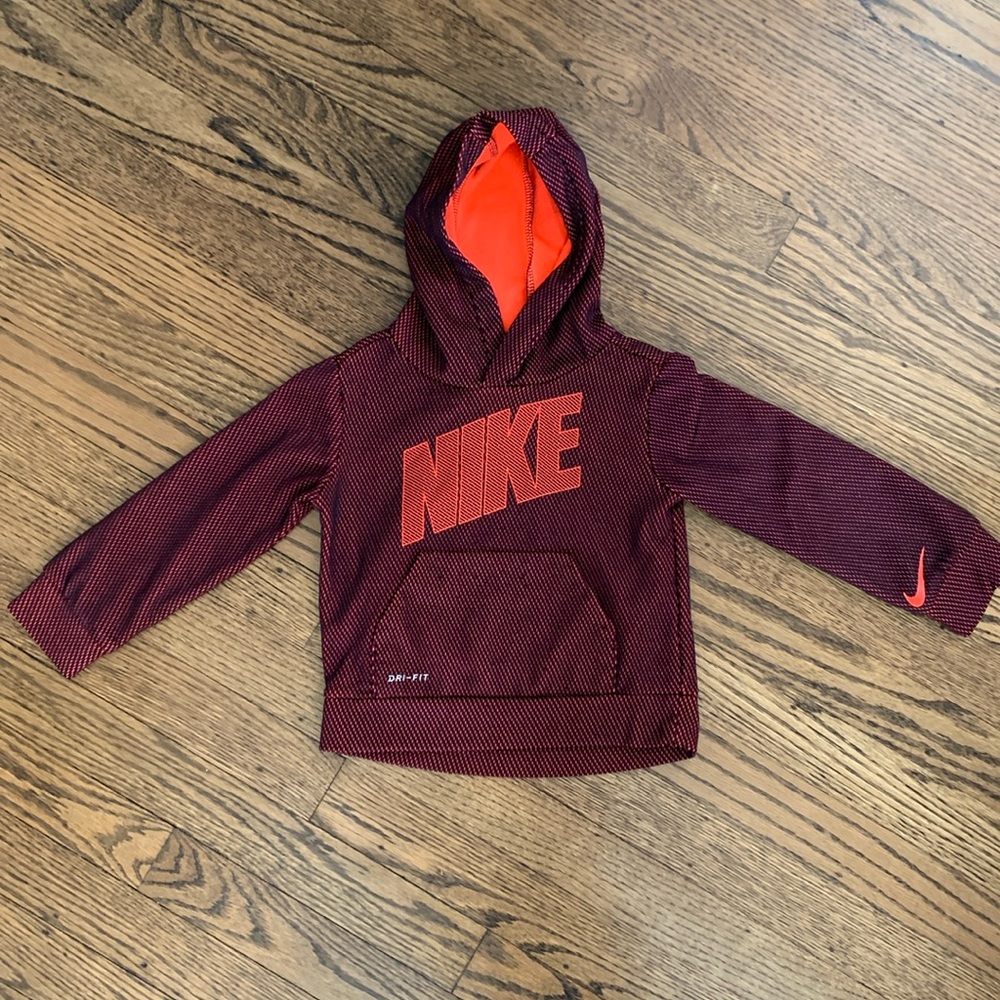 Nike Dri-Fit Hoodie Sweatshirt 2T